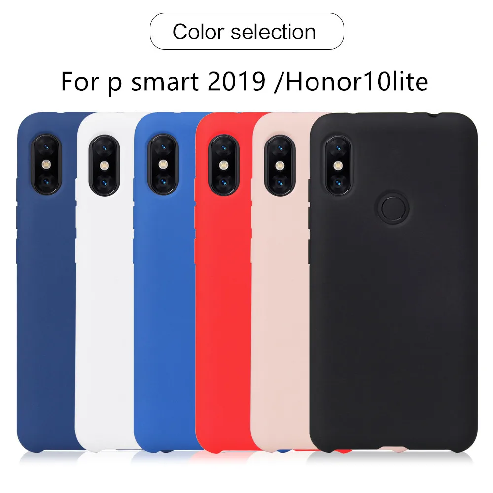 Chyi чехол для huawei p smart 2019 Роскошные официальный жидкий силиконовый раскладной