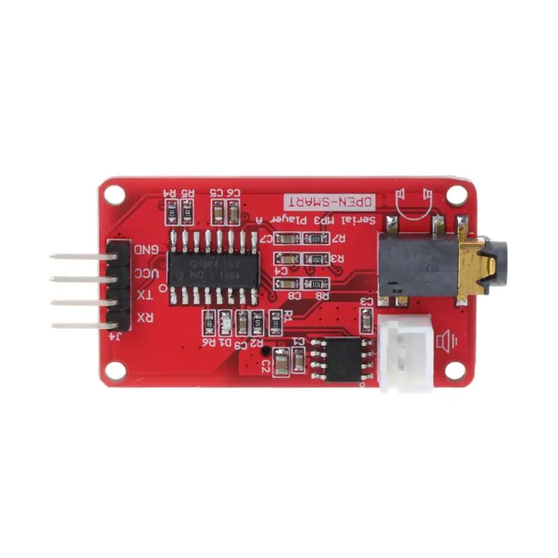 UART серийный MP3 музыкальный плеер модуль с динамиком моноурал усилитель плата для
