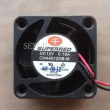 CHA4012DB-M DC 12 V 0.18A 4 см 4020 40*40*20 мм 2 провода Вентилятор охлаждения