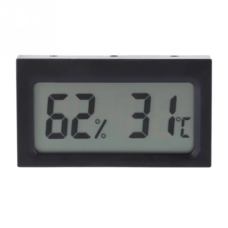 

Portable Digital LCD Thermometer Hygrometer Indoor Temperature Measuring Instrument Household Decoration