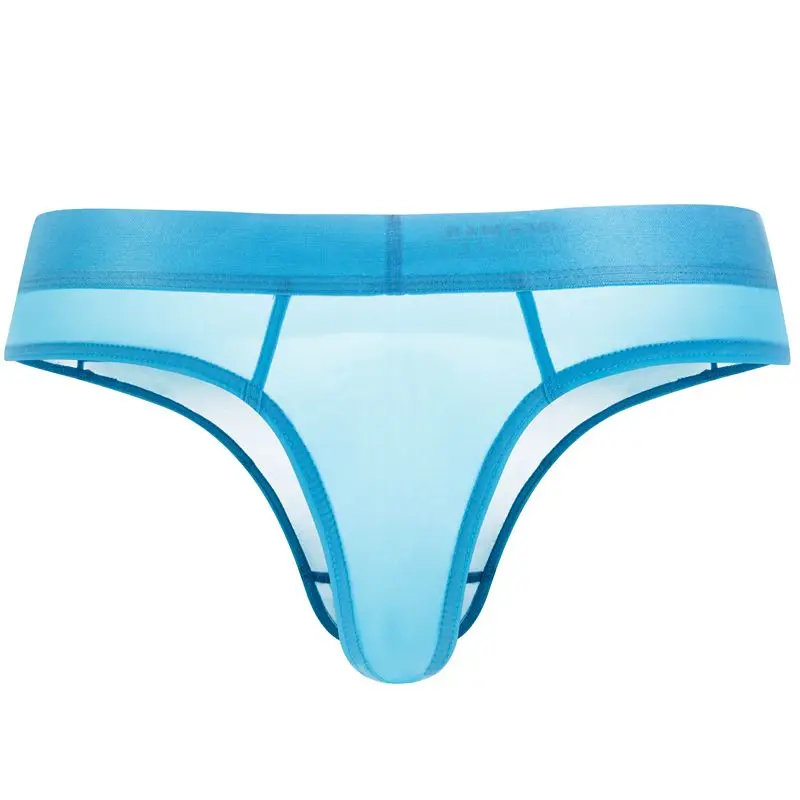 JOCKMAIL с низкой посадкой прозрачный ледяной шелк ультра тонкое сексуальное