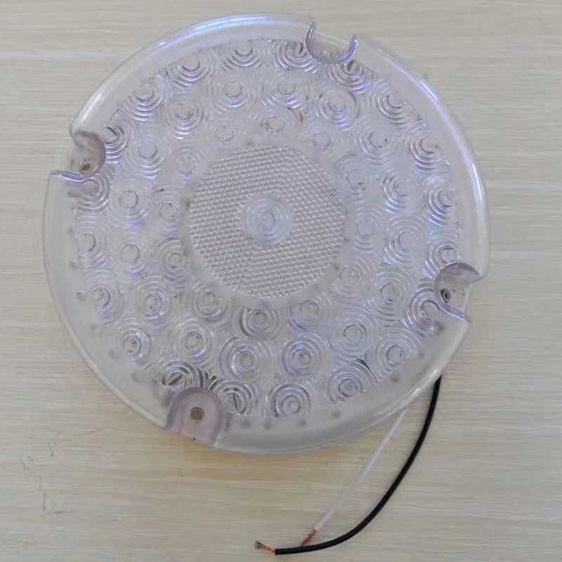 1 шт. 7 дюймов 53LED круглый квадратный светильник s красный цвет: желтый белый 12V для