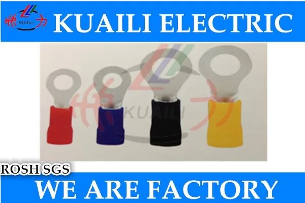 

1000 PCS COPPER Insulated Ring Terminal RVS 3.5-5 Insulated Ring Terminal Connector