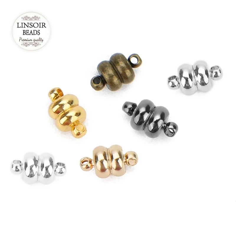 10pcs/lot Copper Clasp Hooks Jewelry Clasps End Caps