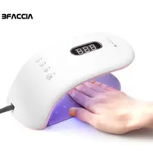Bfaccia 36 Вт Сушилка для ногтей инструменты для маникюра 24 светодиоды инфракрасные сенсор ЖК-таймер УФ-лампа для геля лак для ногтей Сушилка отверждения ногтей