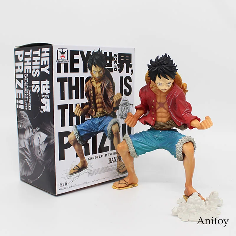 

Anime One Piece Luffy PVC Action figure Collectible Model Toy Doll 18cm KT3864