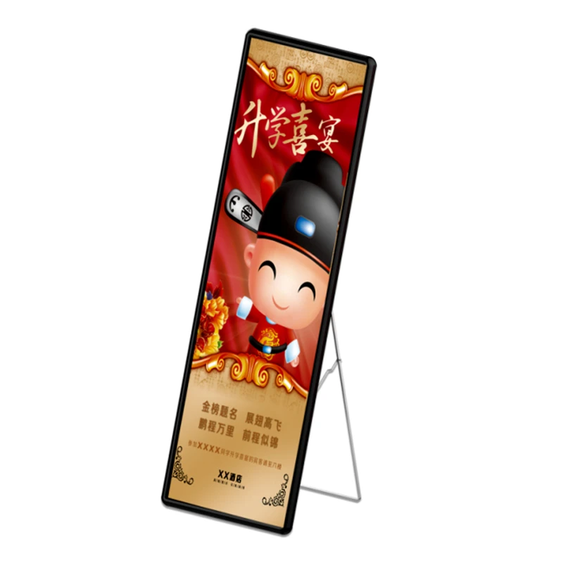 

P6 full color vertical outdoor Waterproof LED signs advertising display /P3 indoor RGB poster display