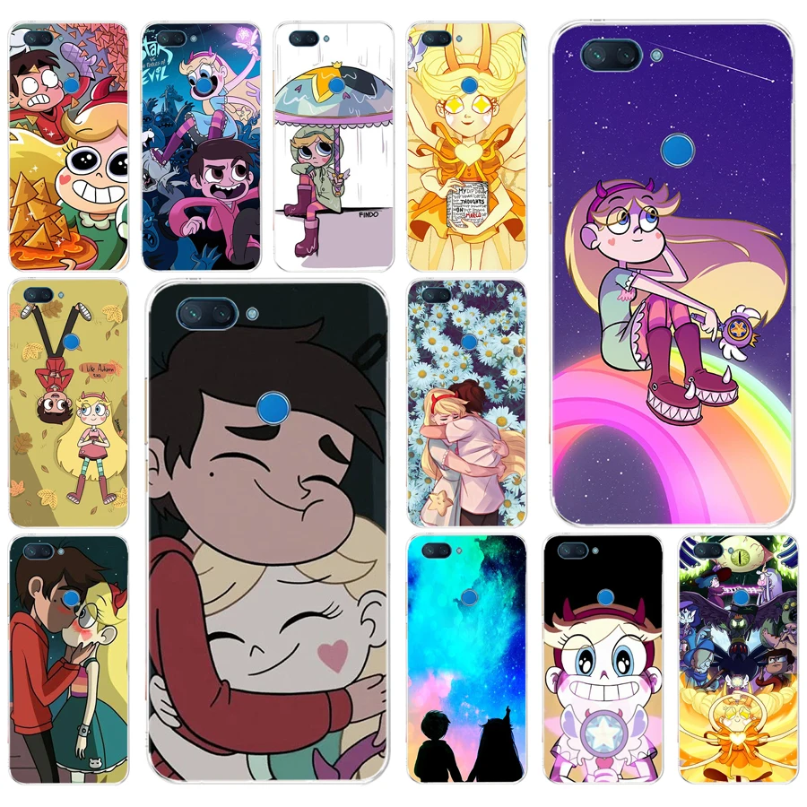 

243FG Star vs the Forces of Evil Soft Silicone Tpu Cover phone Case for xiaomi redmi mi 8 A1 A2 lite