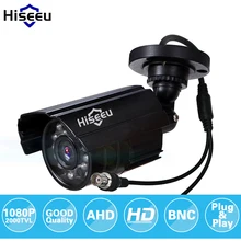 Hiseeu ahdh 1080 P металлический корпус AHD аналоговый Высокое разрешение металла Камера AHD CCTV Камера безопасности Открытый Бесплатная доставка AHBB12