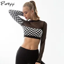 Спортивный топ для фитнеса Женская дышащая женская спортивная одежда Спортивная футболка Топ для йоги быстросохнущая женская рубашка Для Бега Спортзала одежда спортивная рубашка