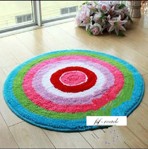 

Latch Hook Kit Rug Cushion Pillow Mat DIY Craft Rainbow Cross Stitch Needlework Crocheting Rug Embroidery