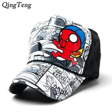Бейсбольная кепка для водителя грузовика, сетчатая Кепка с рисунком красных людей, Женская солнцезащитная Кепка для улицы, мужская и женская летняя кепка, Кепка с застёжкой в стиле хип-хоп, Новинка