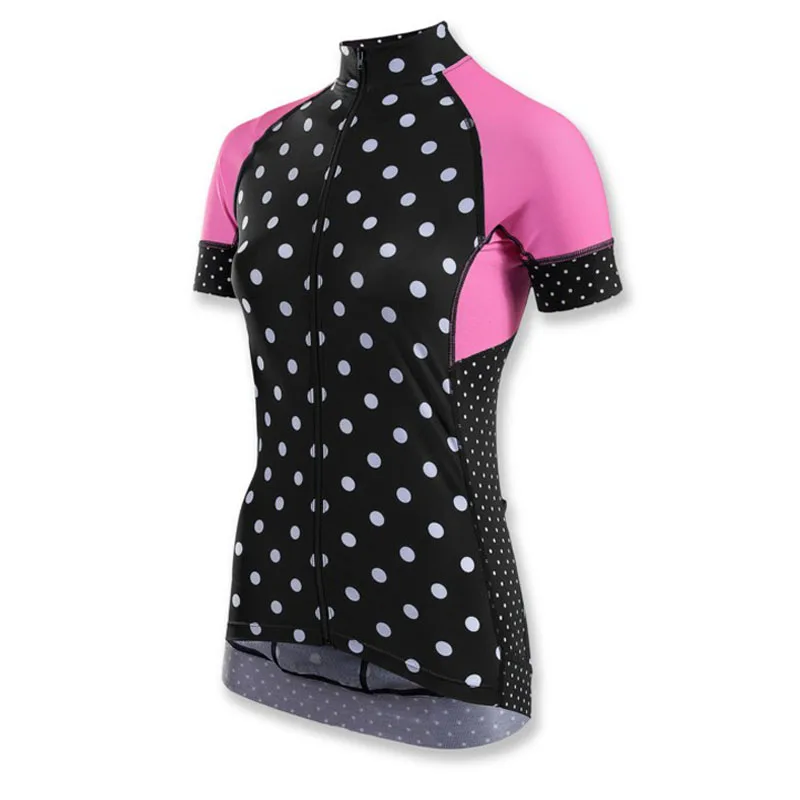 Для женщин Pro Cycling трикотаж карманный велосипед спортивный трикотаж s Анти укладки Дамы горный велосипед одежда Abbigliamento Ciclismo - Цвет: Розовый