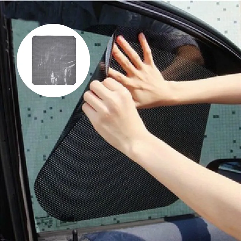 

1 Pair Car sunshade electrostatic stickers Sun Shading Electrostatic Adsorption Side Window Sunshade Stickers Side Window Film
