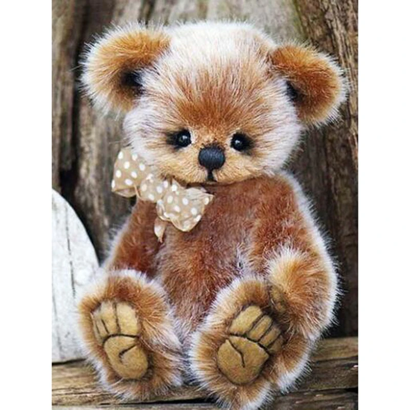 Full Square Diamond Painting Bear Diamond Embroidery Sale 5D DIY