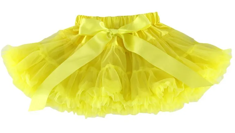 Пышная От 1 до 18 лет шифоновая юбка-американка для девочек; однотонные юбки-пачки; Танцевальная юбка для девочек; Рождественская фатиновая Нижняя юбка