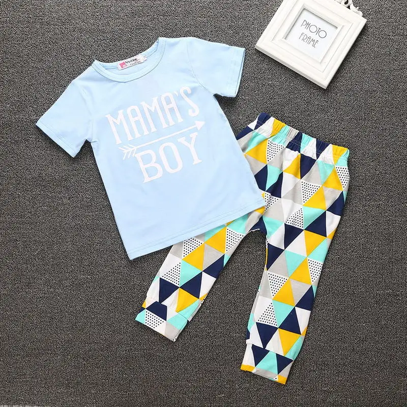 2018 Newborns Baby set Summer Children Set Clothing Baby Boys Clothes