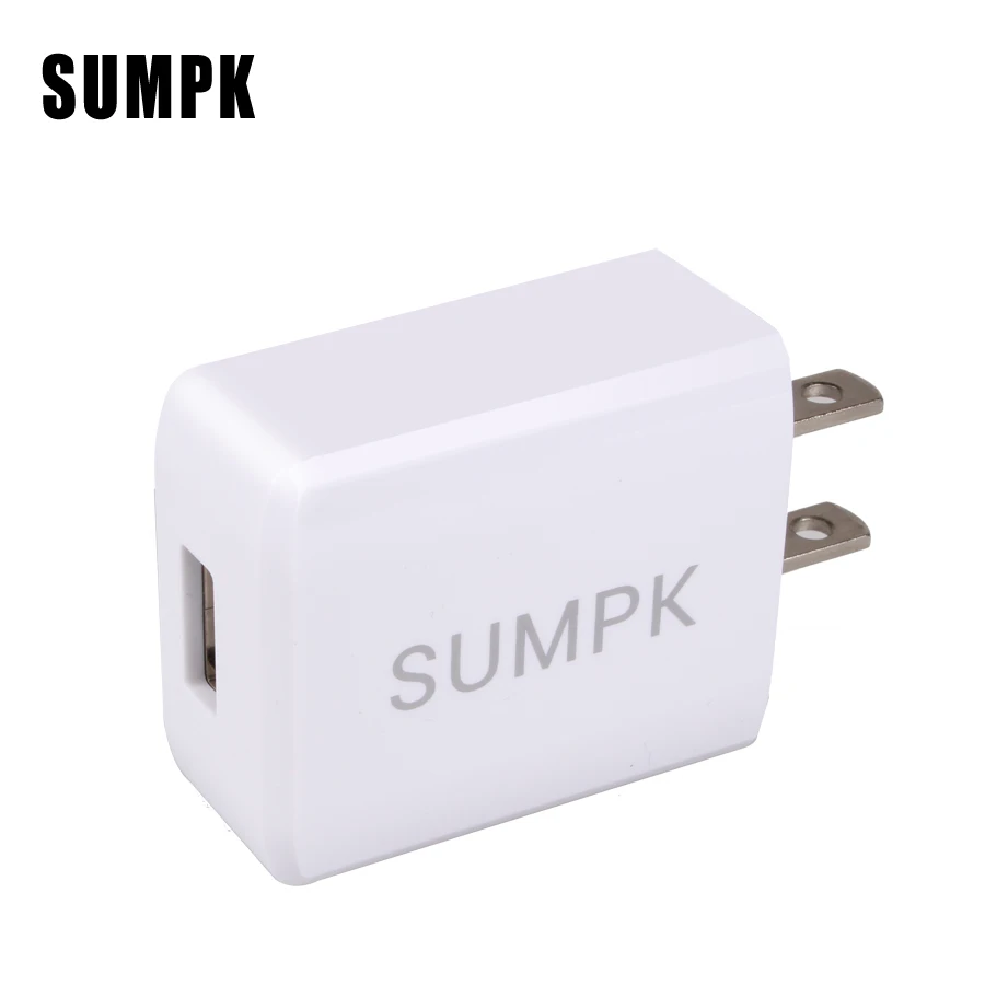 SUMPK 5V2. 1A USB настенное зарядное устройство EU US plug Универсальный мобильный телефон дорожный адаптер питания для iPhone 7 6 6plus для samsung LG htc