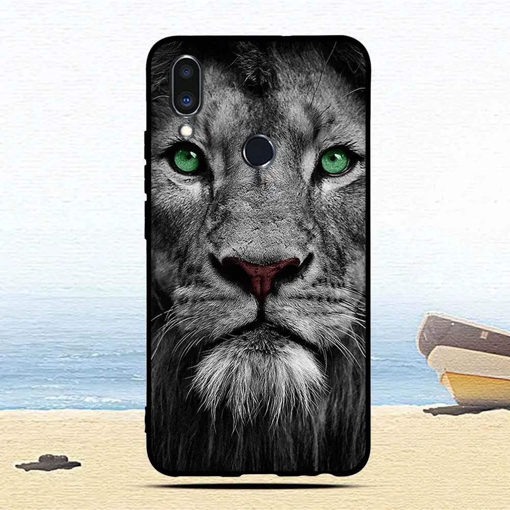 Ultra-thin Soft TPU Silicone Case For Meizu Note 9 Cat Animal Printed Protective covers phone shells bagsc cases for meizu note9 