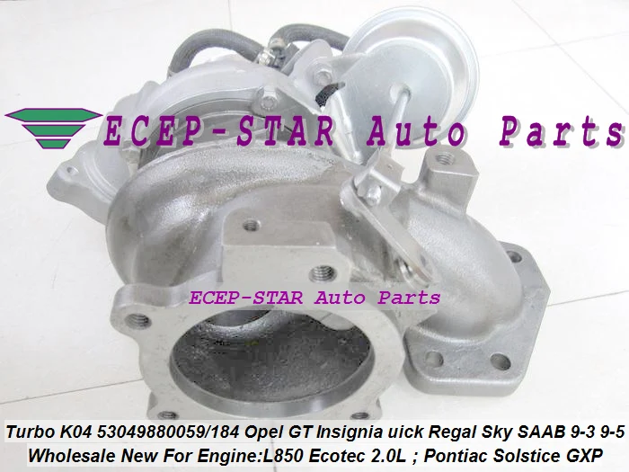 K04 53049880059 4814279 860224 860262 12652494 4811580 Turbo For Buick Regal For Opel GT Insignia HHR L850 Ecotec 2.0L Gasoline (4)