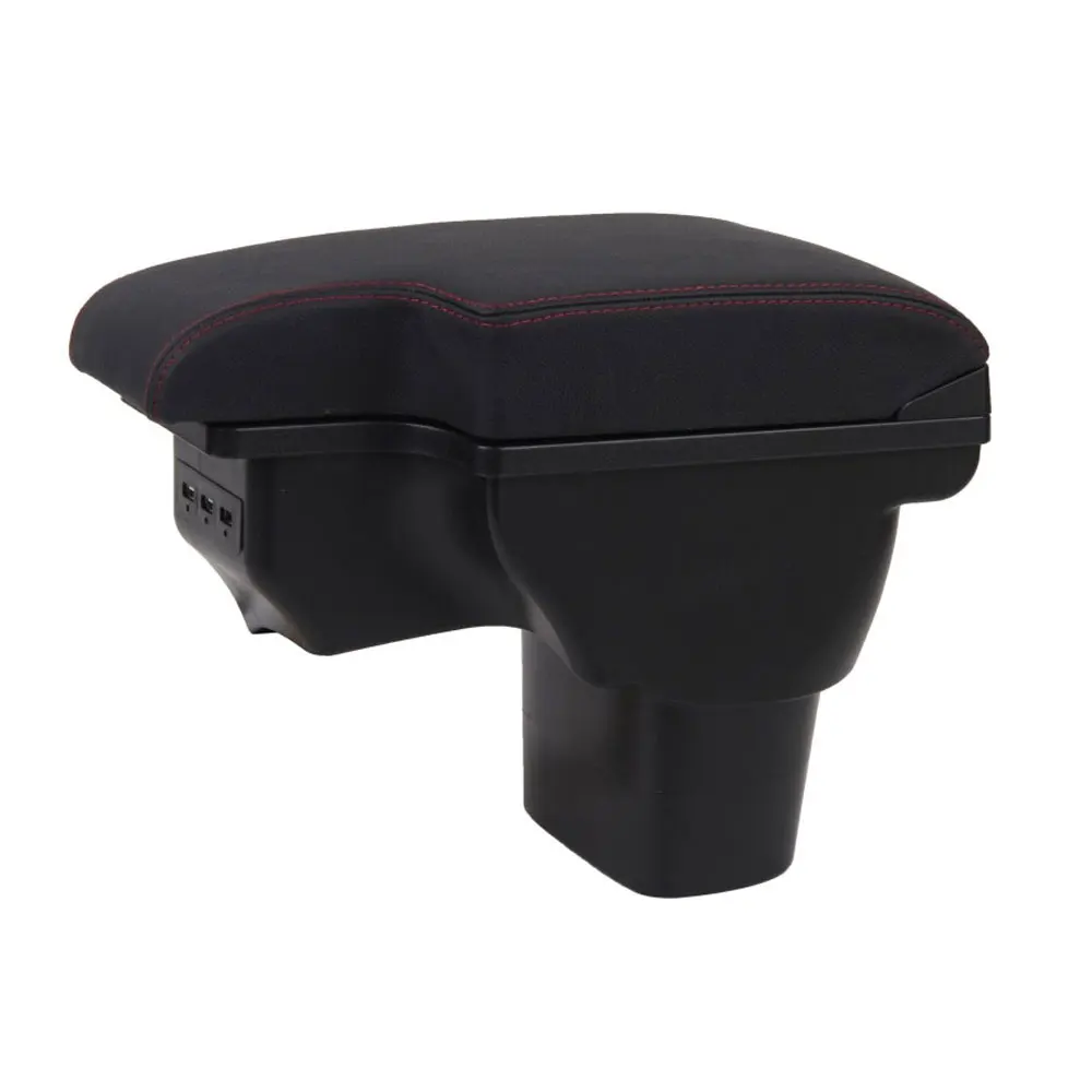 

Auto Center Console Armrest Case Box Cover Trim Leather Anti-collision Waterproof Car-Covers For 11-17 Nissan Juke Car Styling