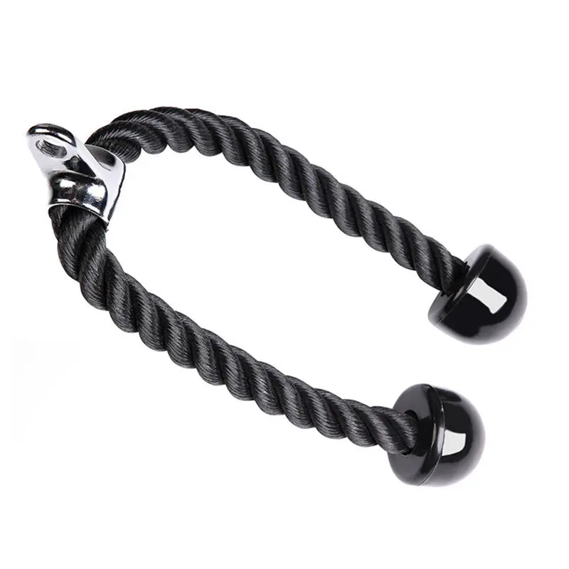 

Biceps Pull Rope Non Slip Nylon Tension Muscles Tricep Rope for Strength Training Gym Workout Fitness Grip Tool Rally Drawstring