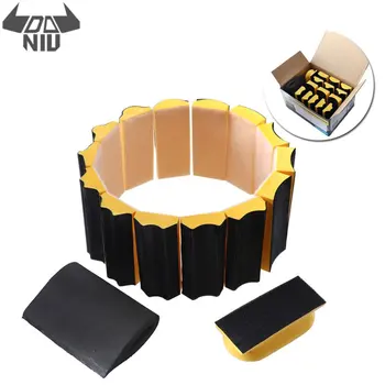 

DANIU 16Pcs Sanding Pad 40x100mm Shaped Hand Sanding Block Disc Grinding Sponge For Hook and Loop Sandpaper Abrasive Tool
