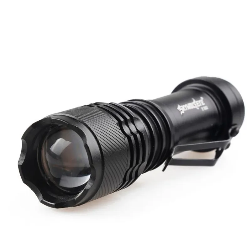 Горячая Распродажа 1200LM CREE Q5 AA/14500 3 режима масштабируемый светодиодный фонарь супер яркий NOM1011