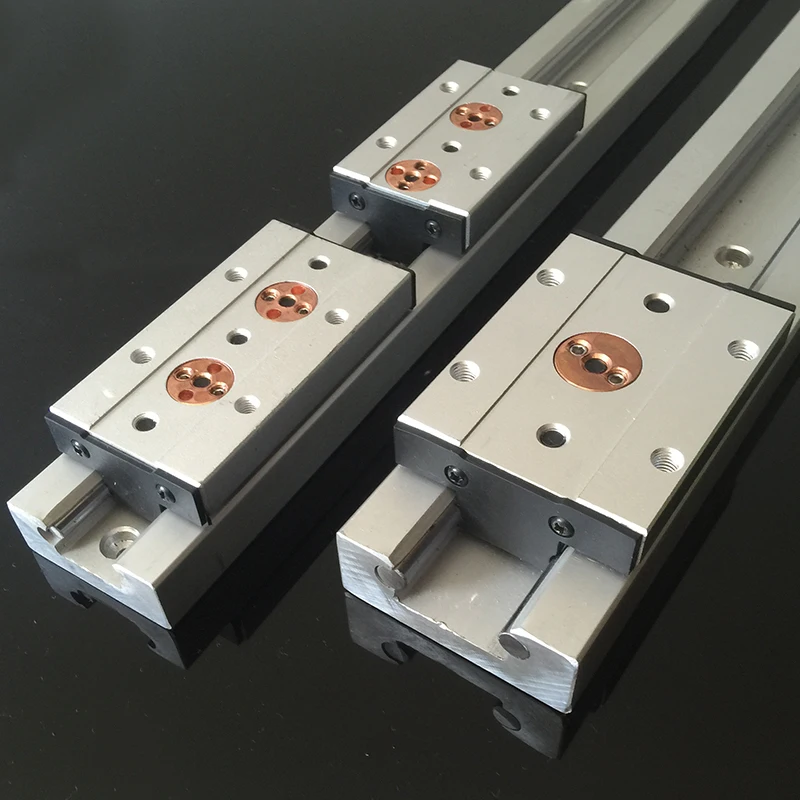 

1pcs Double axis roller linear guide SGR20 L1000mm +1pcs SGB-4UU block multi axis core linear Motion slide rail auminum guide