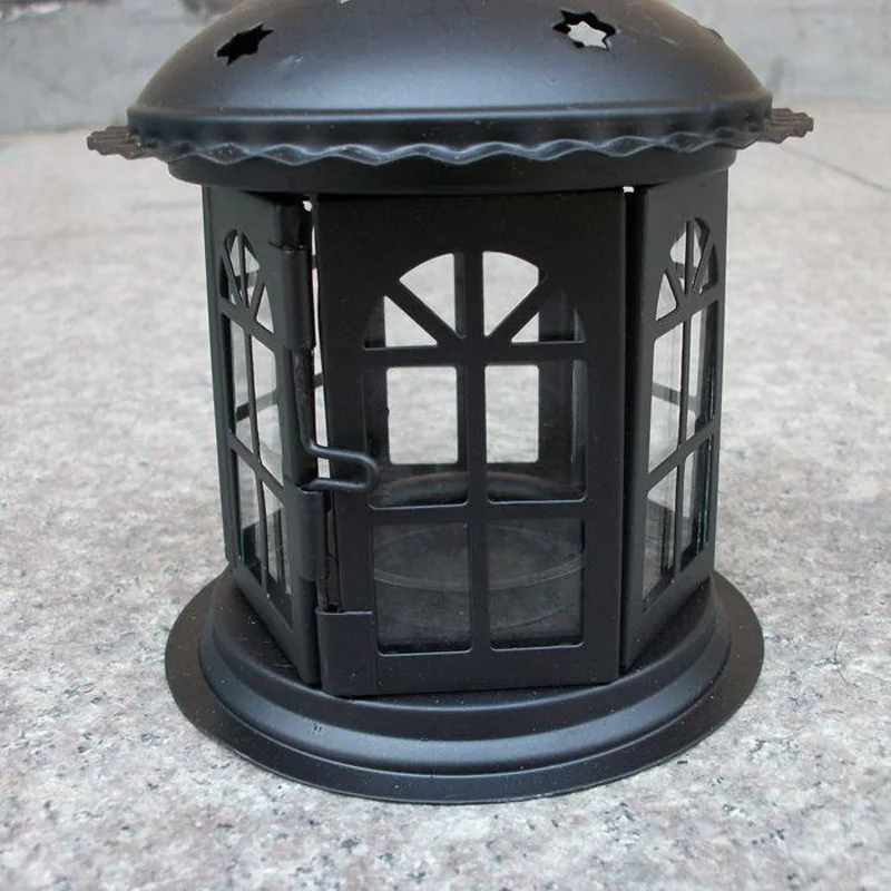 Metal Bird Cage Wedding Candle Holder Lantern Morocco Vintage Small Lanterns For Candles Decorative Cages Moroccan Lamp 020 - Цвет: Candle Holder 2