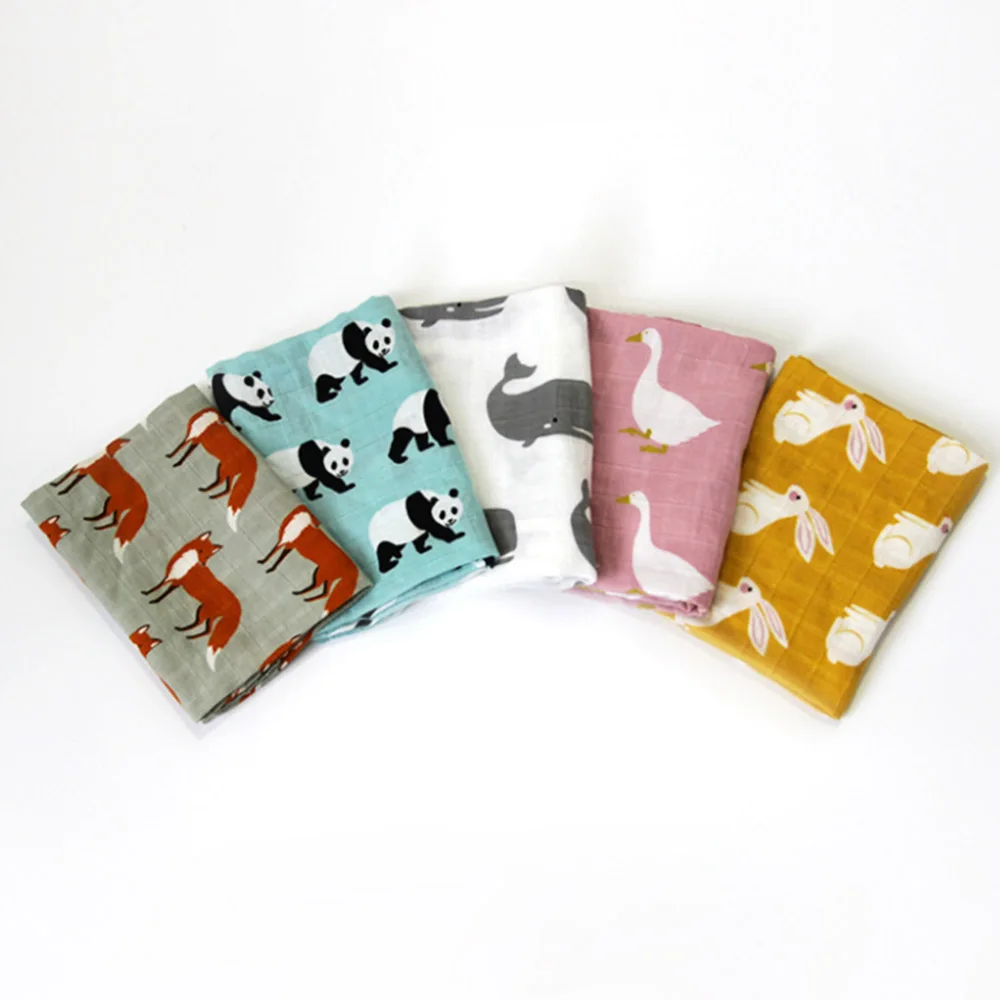 Cute 60x60cm Newborns Baby Soothing Towel Super Soft Muslin Bath Towel For Multi-use Baby Bib Burp Cloth Kid Scarf Handkerchief