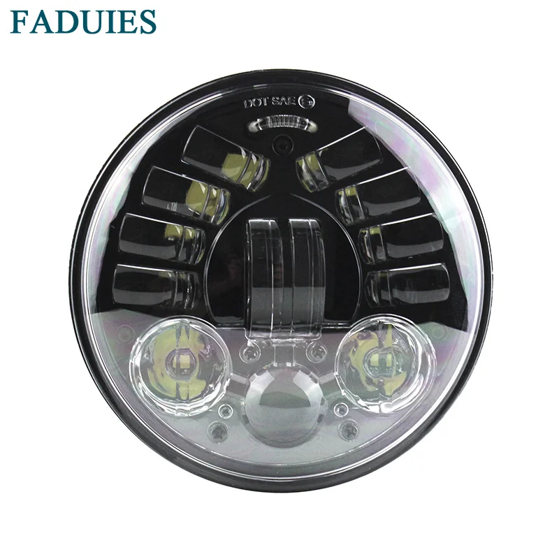 FADUIES новые аксессуары Motos 5,7" мотоцикл адаптивный светодиодный фонарь для 5-3/4" Мотоцикл черный светодиодный фонарь