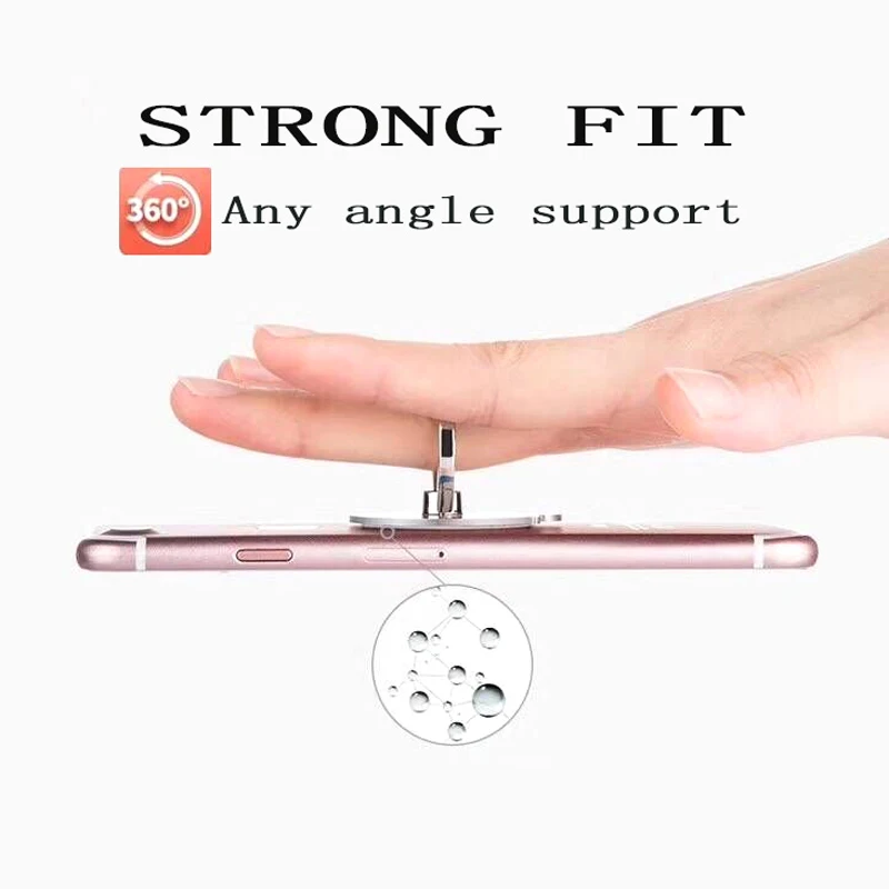 Fashion Finger Ring Holder For Iphone Samsung Huawei Mobile Phone Holder Stand For Ipad Tablet Kindle