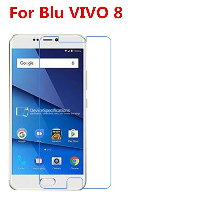 

5 Pcs Ultra Thin Clear HD LCD Screen Guard Protector Film With Cleaning Cloth For Blu VIVO 8.