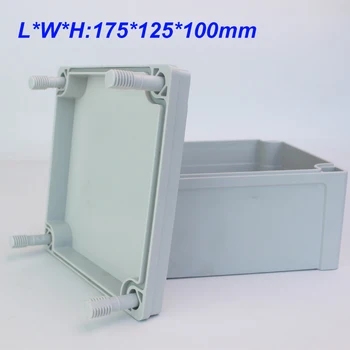 

1Pc 175*125*100mm ABS Waterproof Junction Plastic Box Enclosure Box Project Case DIY Outdoor Electrical Connection box