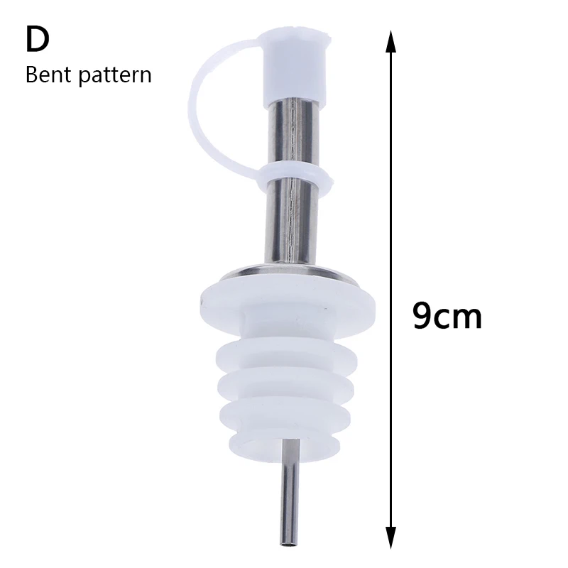 1PCOil бутылочный Носик Pourer/рот с пробкой колба сухой Нержавеющая сталь красное Вино горшок бутылка пробковая заглушка оливковый Pourer Диспенсер