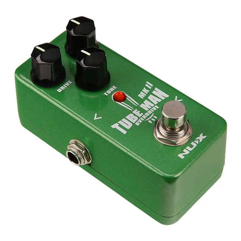 

NUX Tube Man MKII Overdrive Guitar Effect Pedal Mini Core Series Stompbox with Tube-like Sound Original Tube Screamer Pedals