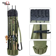 Переносная нейлоновая Рыболовная Сумка рыболовная удочка Органайзер рыболовные снасти Инструменты сумка на плечо для рыболовного оборудования