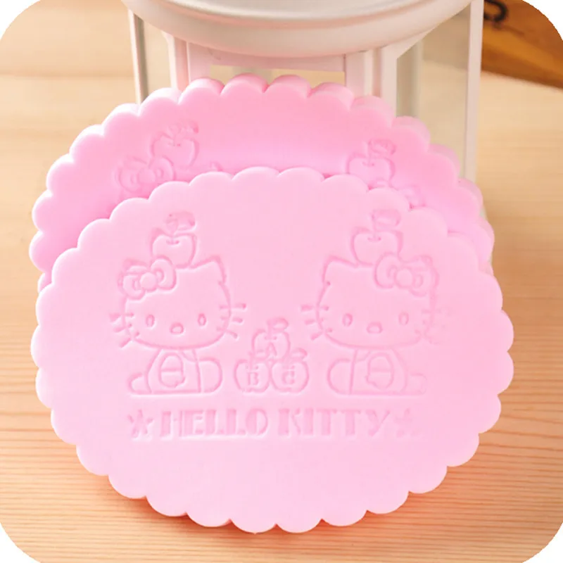 

HELLO KITTY kids makeup toys pearl delicate wash face baby cleansing face sponge puff princess girls kids toys child toy girl