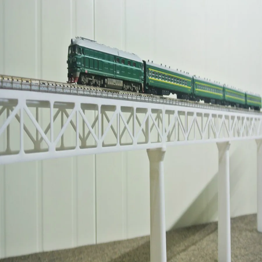 1/150 1/160 N соотношение весы поезд железнодорожный мост модель нижней фермы структура 3D печать для n ho поезд макет