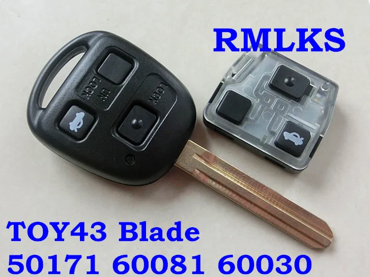 RMLKS 50171 60081 60030 304 2 МГц 433 Мгц дистанционный ключ 4D67 4C Чип транспондера подходит для