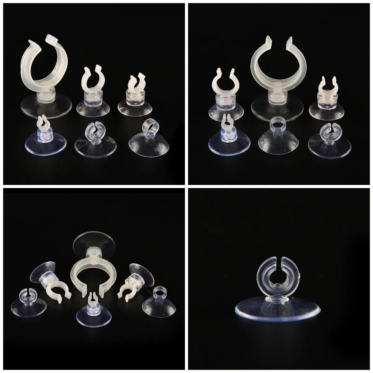 

5pcs/set Aquarium Accessories Fish Tank Special Strong Tracheal Suction Cup Dedicated Powerful Suction Airline Tube Holders