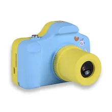 Игрушечная мини-камера цифровая для детей мультфильм Милая Детская Цифровая камера игрушки с DIY наклейки подарок на день рождения креативный