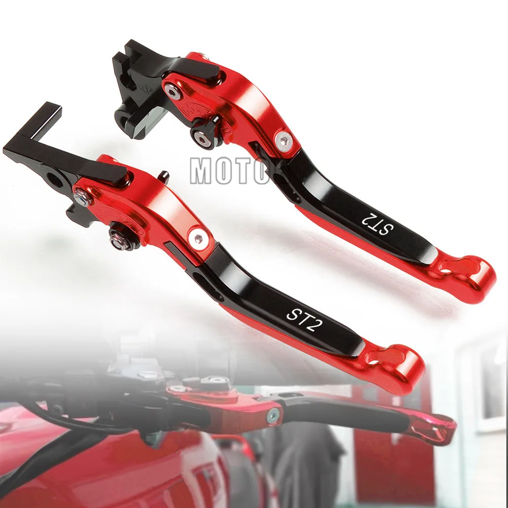 

Алюминиевые мотоциклетные регулируемые складные выдвижные рычаги тормозной муфты CNC для Ducati ST2 1998-2003 1999 2000 2001 2002 Fold ST 2