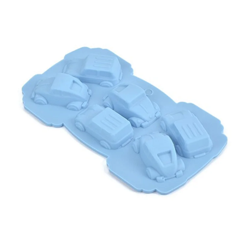 

DIY Silicone Car Shape Cake Molds Baking Pastry Tools Pudding Handmade Chocolate Cookies Mould Children Bakeware