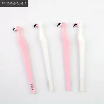 

2Pcs Gel Pen Quality Flamingo Pen Cute Stationary Kawaii School Supplies Gel Ink Pen School Tools Stationary Office Suppliers
