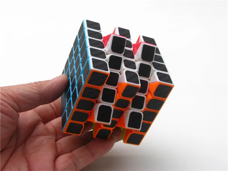 5x5x5 мембрана из углеродного волокна прочный Гладкий Профессиональный волшебный куб скорость флуоресценции куб пазл игрушки для детей Подарки