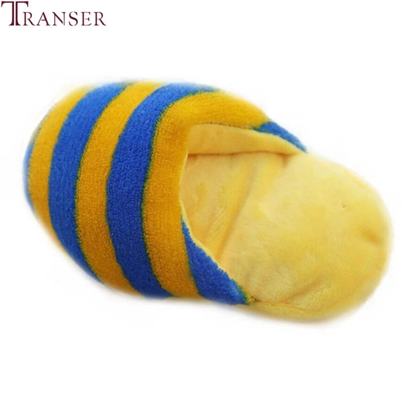 

Transer Pet Supply Dog Toy Soft Fleece Slippers Squeak Toys For Small Dog Puppy 80103