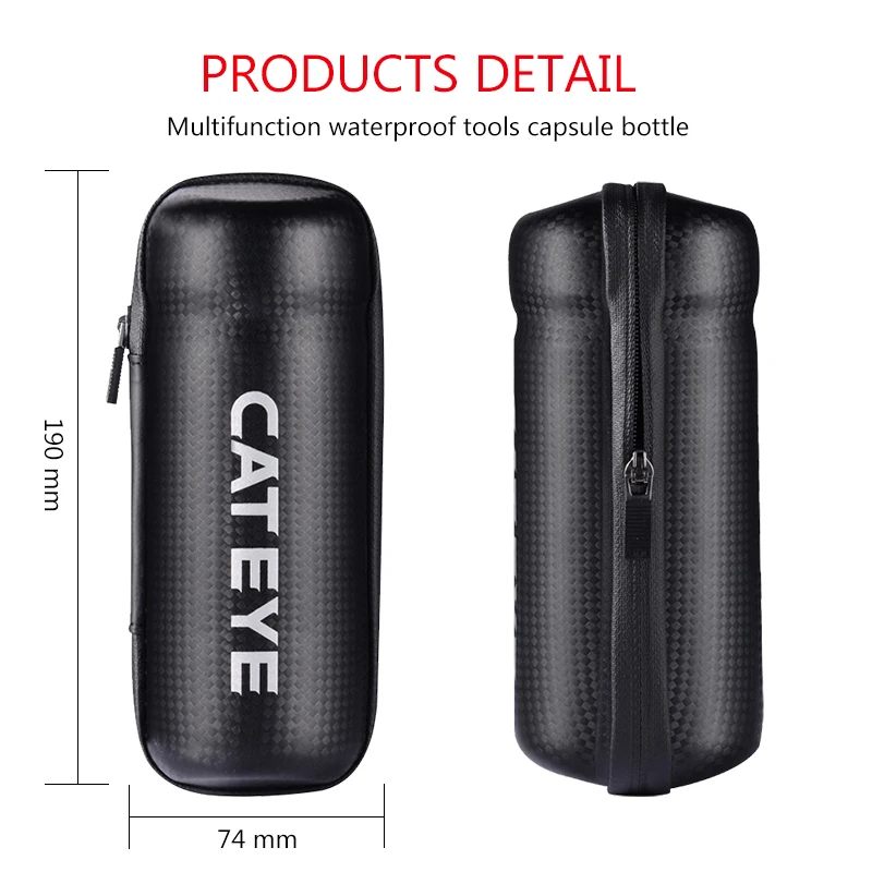 

Storage Box Mutil Outdoor Tool Apply Cans Store Keys Bicycle Repair Tools Kit Set Bags CATEYE Cycling Tools Capsule Bottle Cage
