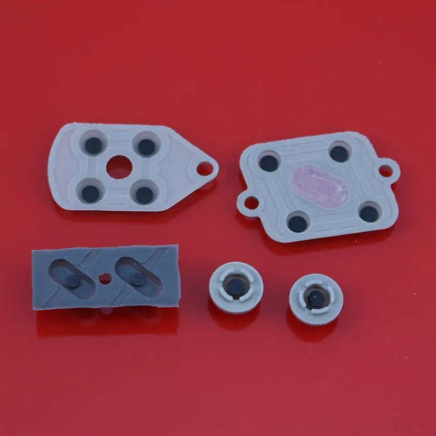 

100SETS for SNES Super Nintendo Rubber Conductive Silicone Pads Buttons Repair Replacement